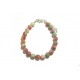 Pretty Watermelon Green Jade Bracelet